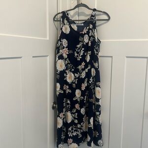 Sleeveless floral sundress